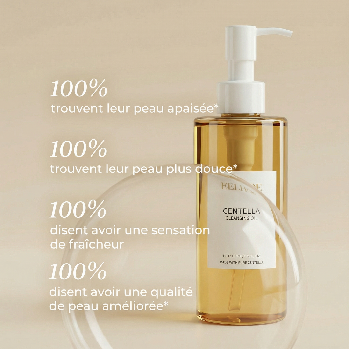 Huile Démaquillante Douce – Nettoyant & Soin