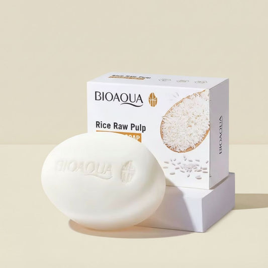 Savon Visage au Riz – Éclat & Douceur
