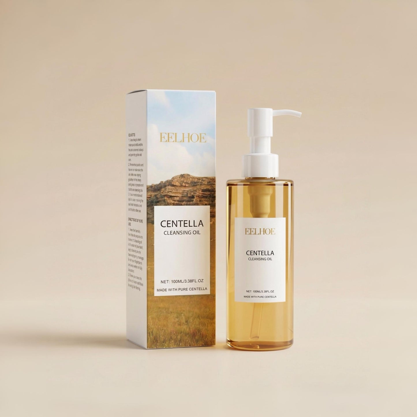 Huile Démaquillante Douce – Nettoyant & Soin